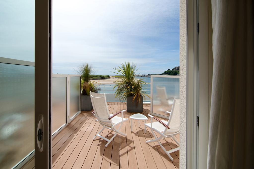 Hôtel La Marine Barneville-Carteret Exterior foto