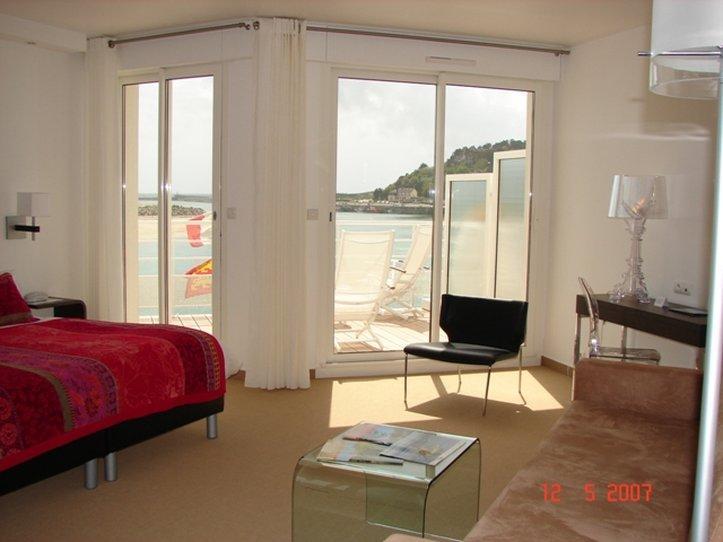 Hôtel La Marine Barneville-Carteret Quarto foto