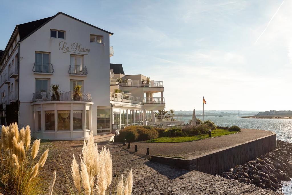 Hôtel La Marine Barneville-Carteret Exterior foto